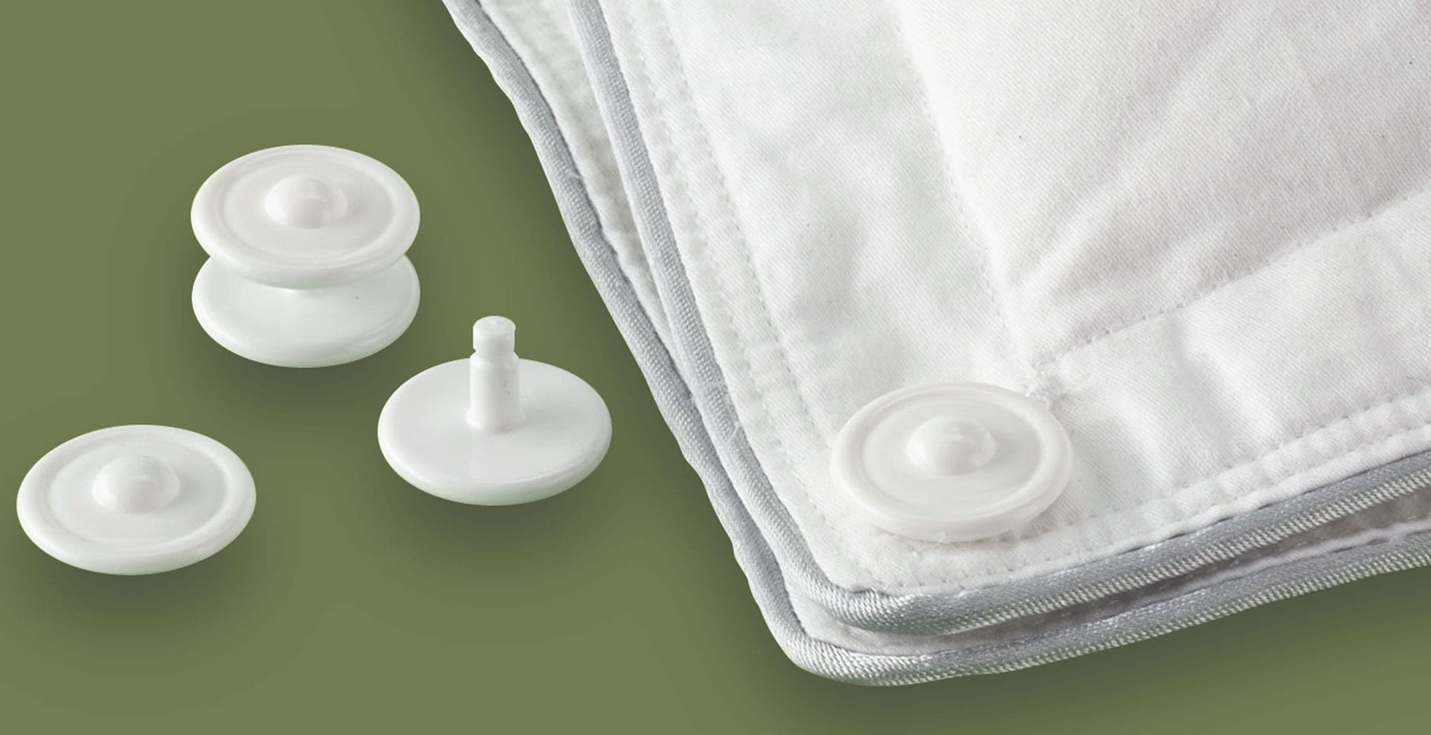 How to use our duvet fasteners