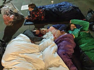 Glass Door Charity Sleep Out | Scooms