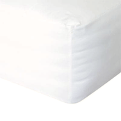 Egyptian cotton fitted sheet corner. scooms