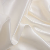 Ivory mulberry silk fabric 6A grade, 22 momme. Scooms