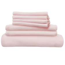 Pink linen bedding bundle. Scooms