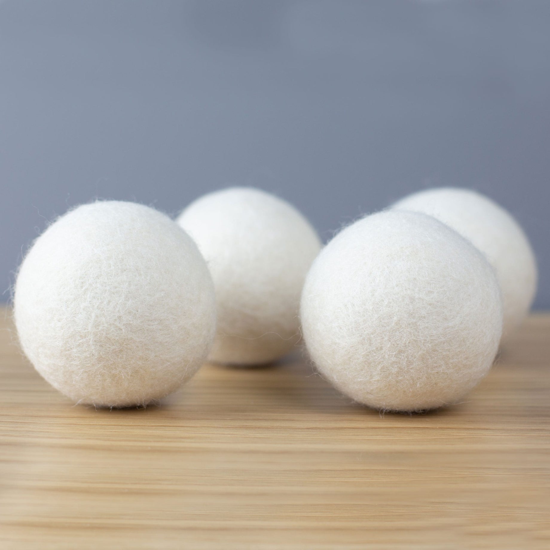 4 wool dryer balls. Scooms