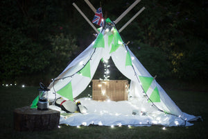 Childrens Teepee at Night | scooms
