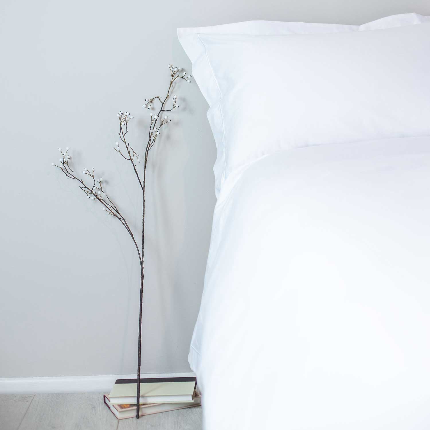 Percale weave bedding. Scooms