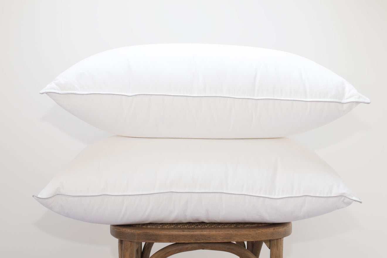 Two Pillows On A Stool | Scooms