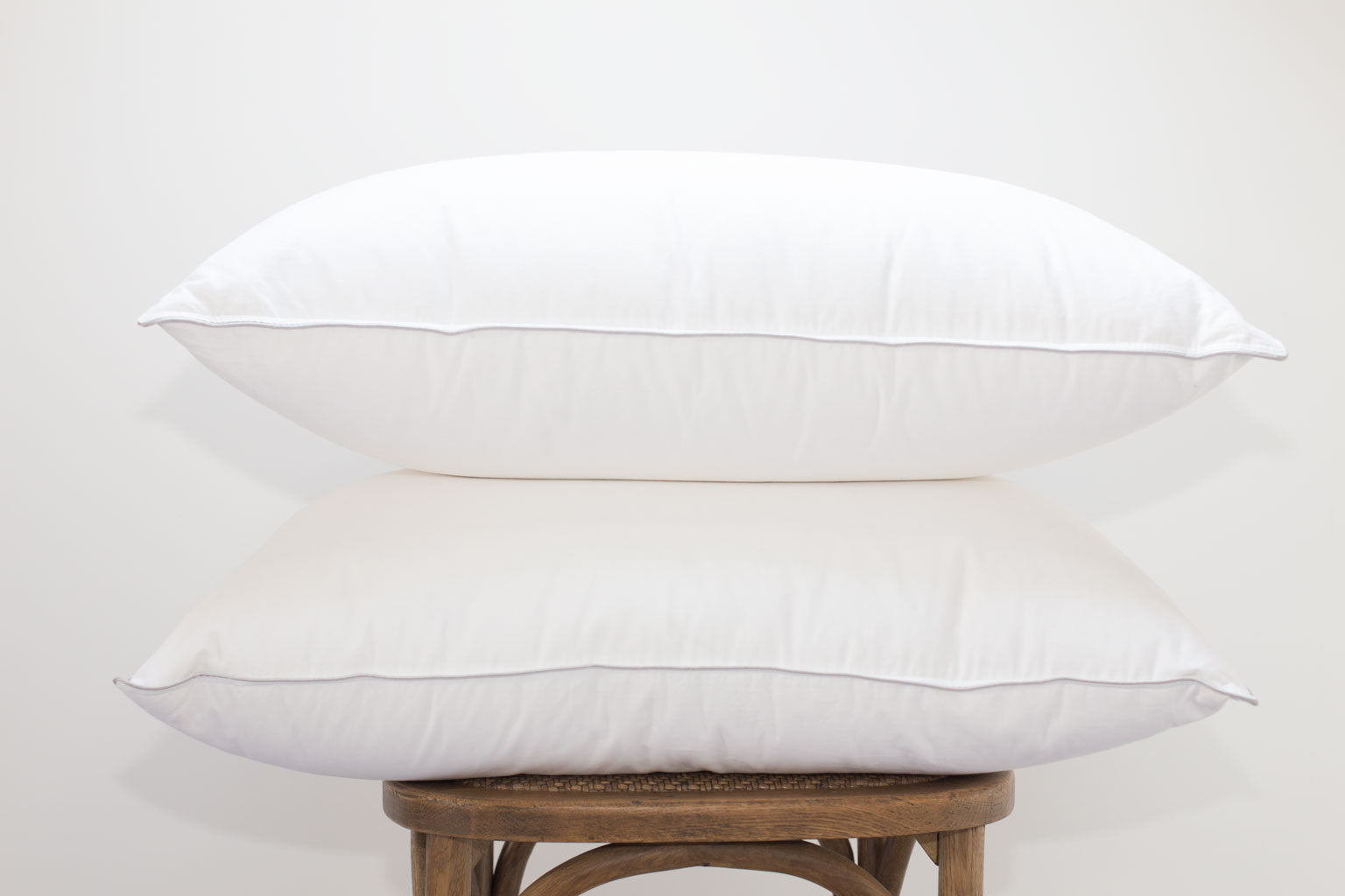Two Pillows On A Stool | Scooms