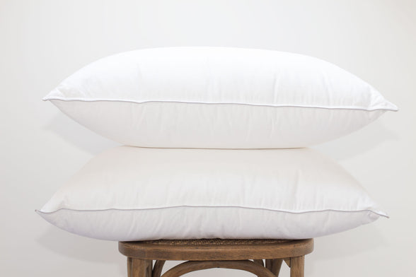 Two Pillows On A Stool | Scooms
