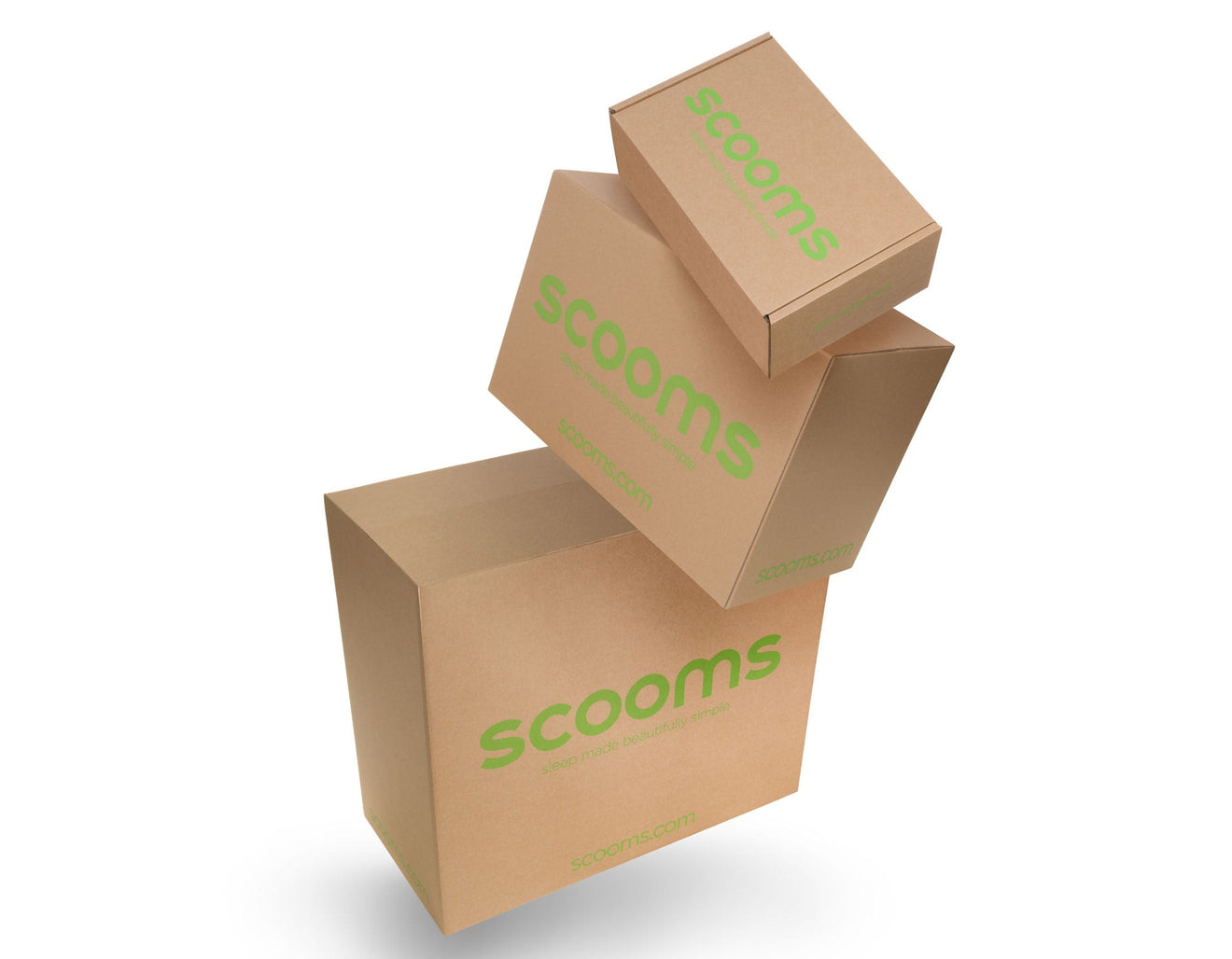 Recycled FSC Delivery Boxes | Scooms