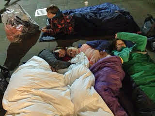 Glass Door Charity Sleep Out | scooms