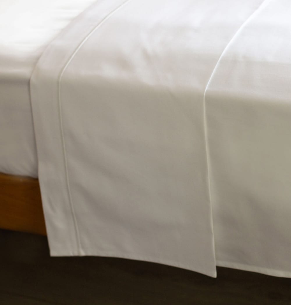 Top sheet on bed | scooms