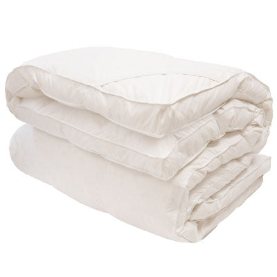 Father and down mattress topper packshot. Scooms