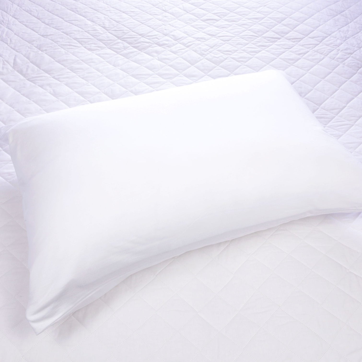 100% Pure Cotton Pillow Protector - Pair