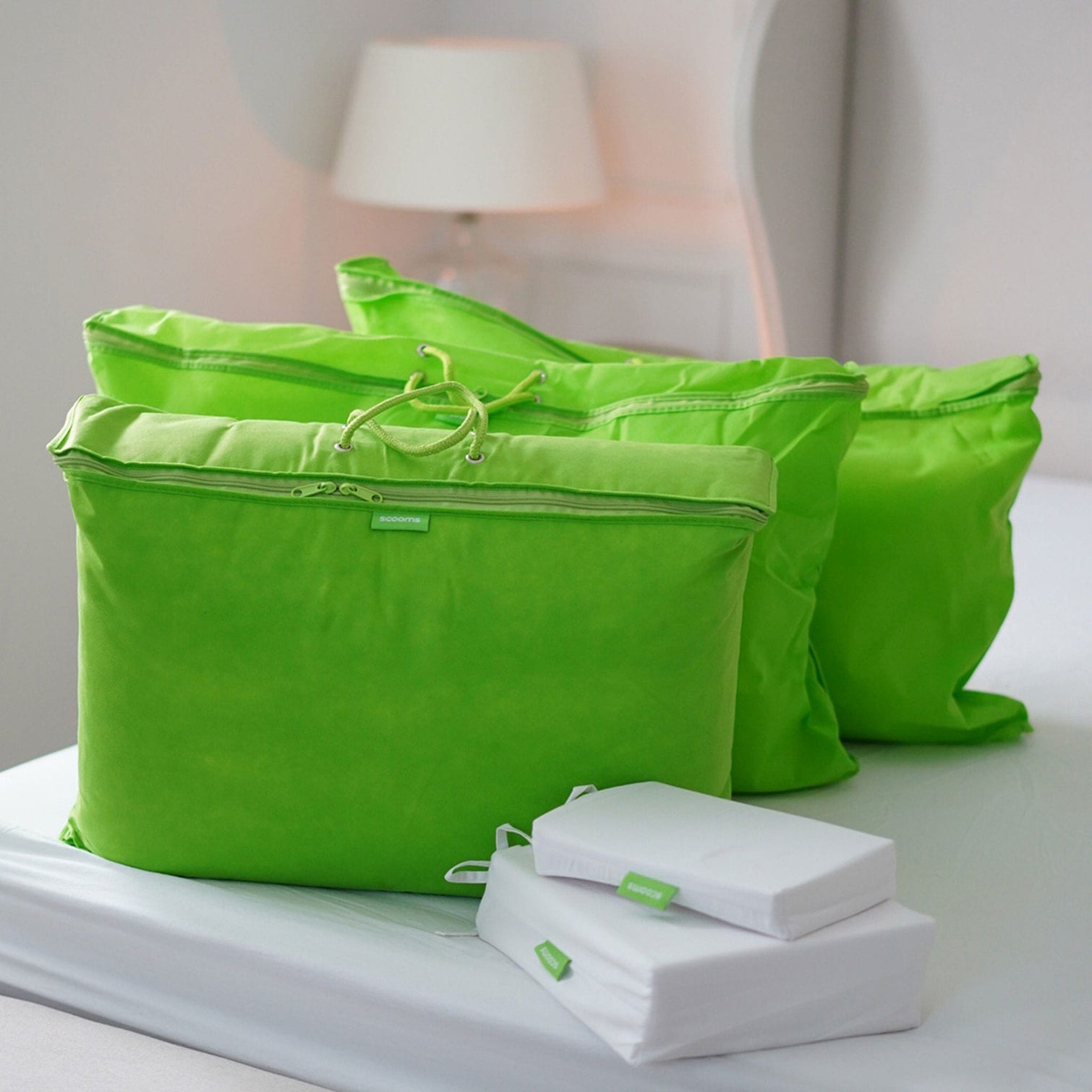 Duvet and pillow storage bags. | Scooms