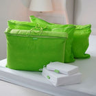 Green duvet storage bags. Scooms