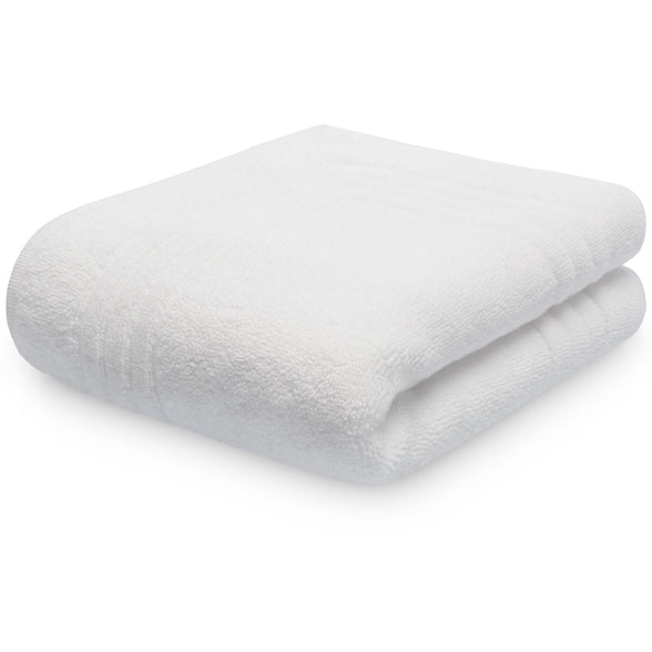 Egyptian cotton bath mat in white | Scooms