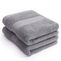 Silver grey Egyptian cotton face cloth, packshot. Scooms