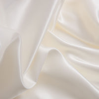 Ivory mulberry silk fabric 6A grade, 22 momme. Scooms