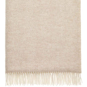 Merino wool throw - edge detail. Scooms