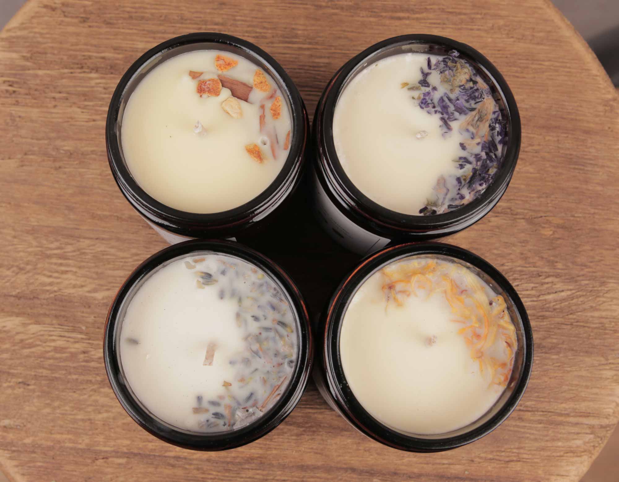 Natural Candles Scented - Non-Toxic | scooms