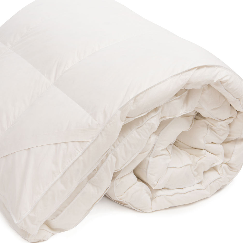 Goose Feather & Down Mattress Topper Rolled | scooms